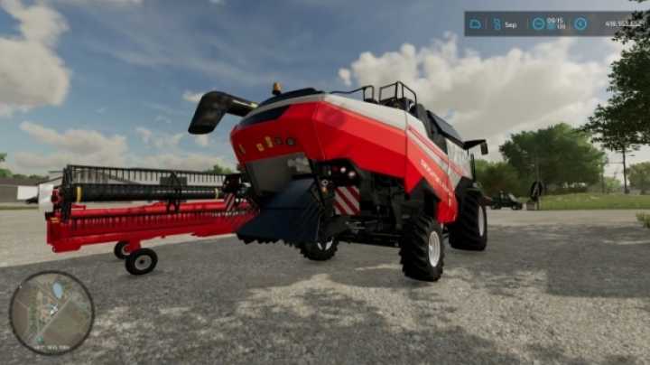 Rostselmash Rsm 161 & Draper Stream 900 V1.0 FS22