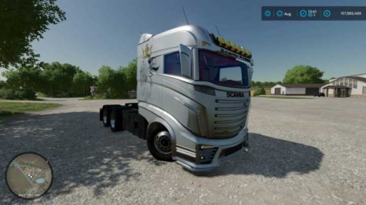 Scania R1000 Argent Truck V1.0 FS22