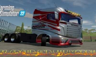 Грузовик Scania R1000 Mustang V1.0 FS22