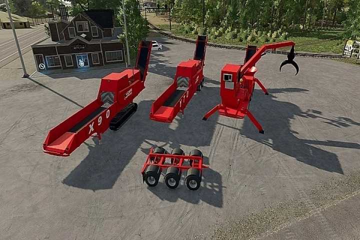 Semi Mounted Chippers V1.0 FS22