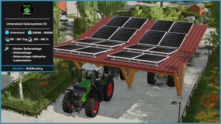 Shed Pack With Solar Systems V1.0 FS22