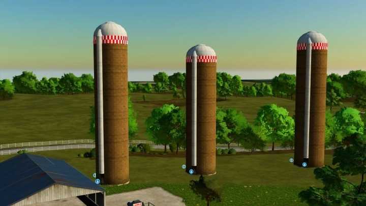 Silage Silos Pack V1.0 FS22