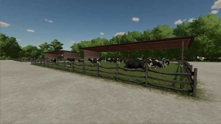 Simple Cow Barn V1.0 FS22