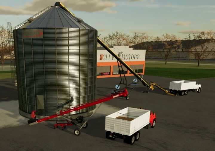 Single Crop Fill – Meridian Bin V1.0 FS22