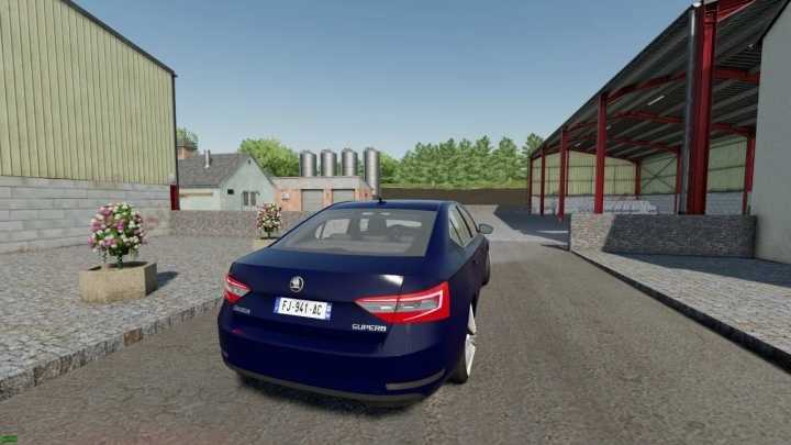 Skoda Superb Reskin Fr V2.0 FS22