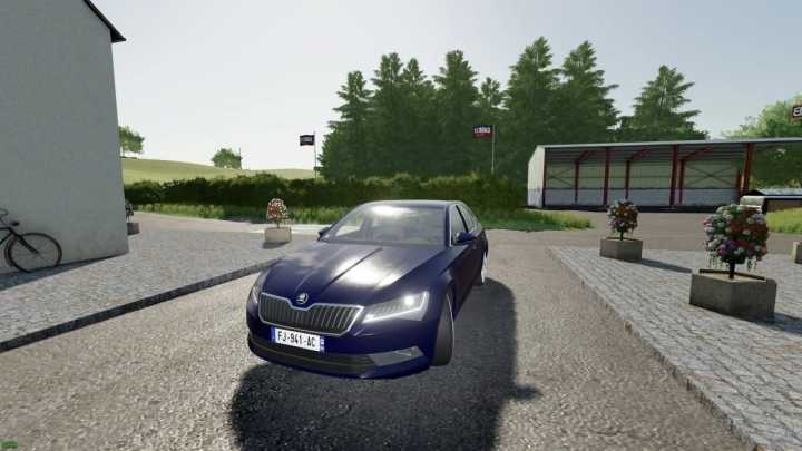 Skoda Superb Reskin Fr V2.0 FS22