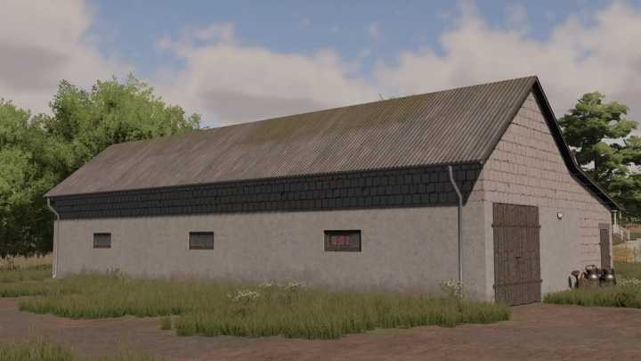 Small Cow Barn V1.0 FS22