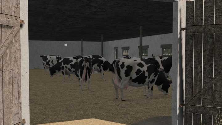 Small Cow Barn V1.0 FS22