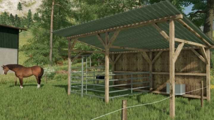 Small Horse Pasture V1.0 FS22