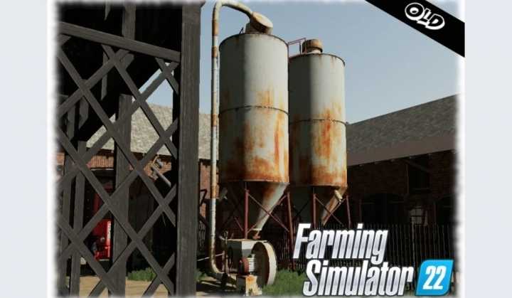 Small Old Grain Silo V1.0 FS22