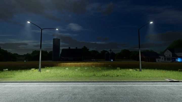 Street Lamps Prefab V1.0 FS22