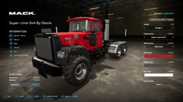 Superliner 6X4 1979 V1.0 FS22