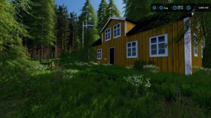 Swedish Skogberg Map V1.0 FS22