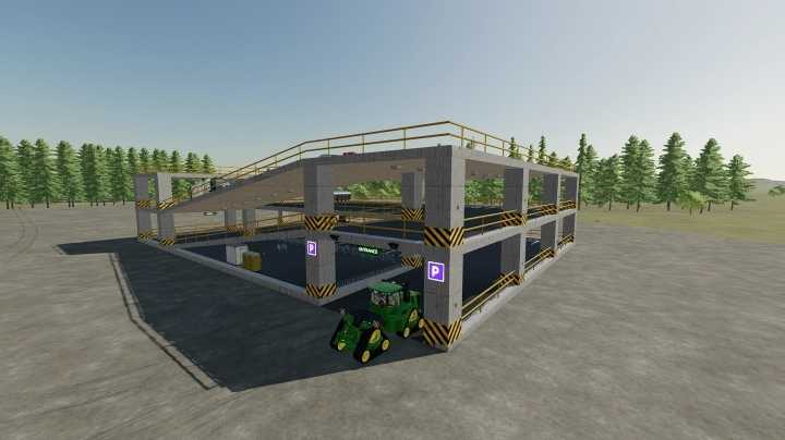 Three-Level Parking V1.0 FS22