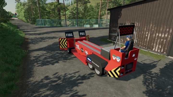 Tractor Pulling Sled V1.0 FS22