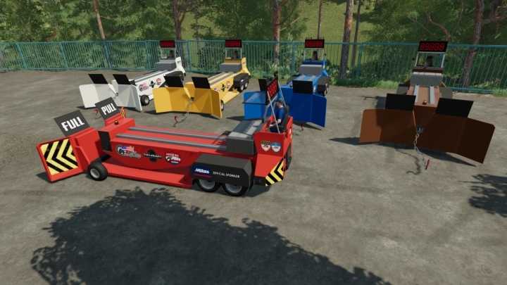 Tractor Pulling Sled V1.0 FS22