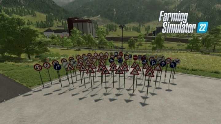 Traffic Sign Pack V1.1.0.1 FS22