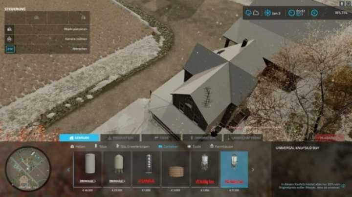 Universal Purchase Silo V2.5 FS22