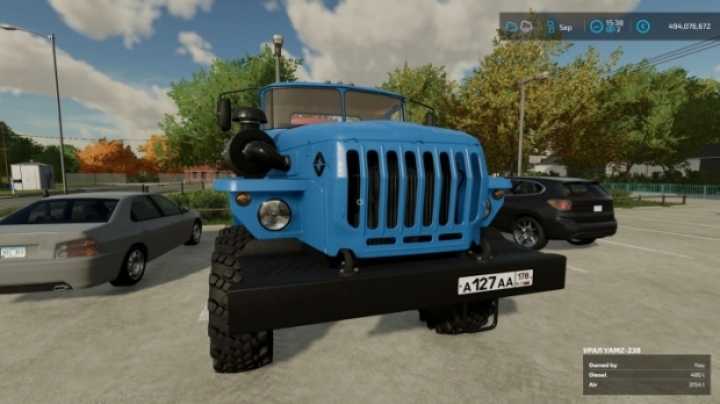 Ural 4320-60 Acv/Atz Tanker V1.0 FS22