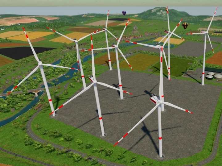 Vestas Enventus Windturbines V1.1 FS22