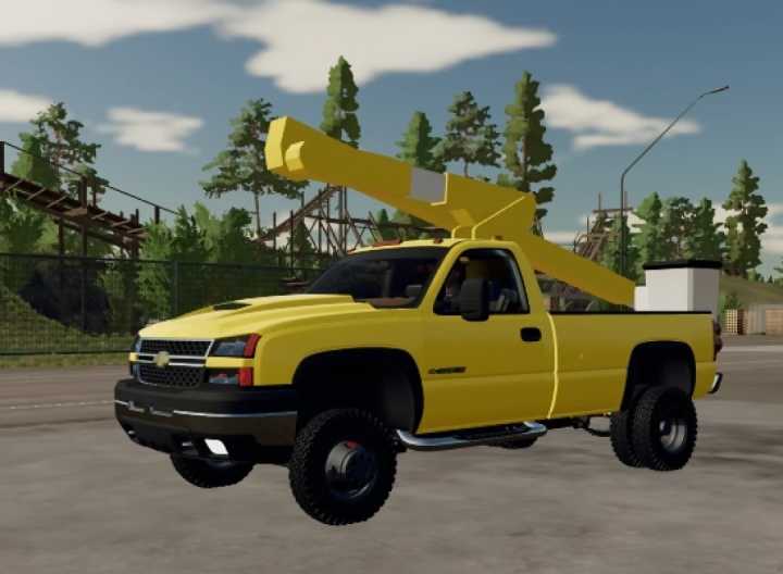 Vintage Chevy Bucket Truck V1.0 FS22