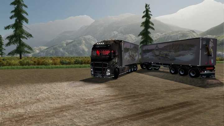 Volvo Fh16 2019 Woodchips Truck Pack V1.0 FS22