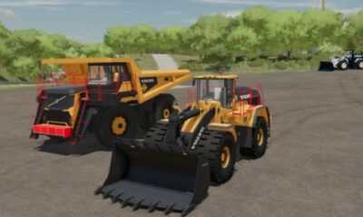 Карьерный погрузчик Volvo L-350H V1.0 FS22