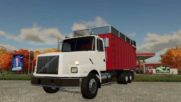 Volvo Wg64 Flatbed/Ar Truck V1.0 FS22