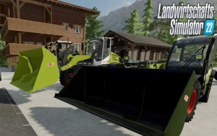 Wheelloader And Telehandler Shovel Pack V1.2 FS22