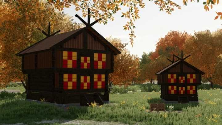 Wooden Beehive V1.0 FS22