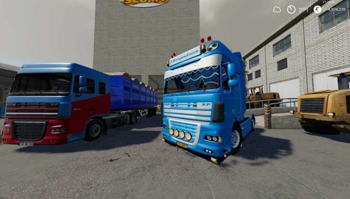 Грузовик Daf Xf 105 V1.0 FS19 - Mody-FS.ru