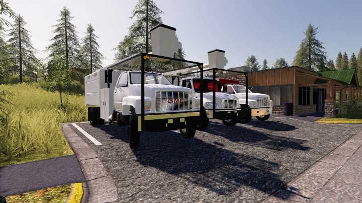 Ковшовый погрузчик Gmc V1.0 FS19 Ковшовый погрузчик Gmc V1.0 FS19