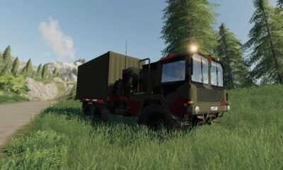 Jelcz P662 6x6 контейнер польская армия V1. 0 FS19