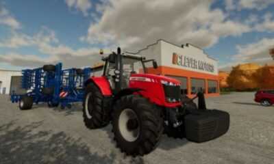 Трактор Massey Ferguson 7719 V4.0 FS22