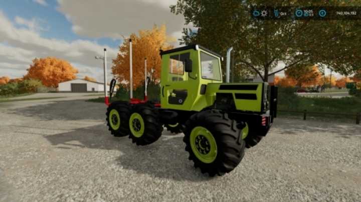 Mercedes Forsttrac V1.0 FS22 - Mody-FS.ru