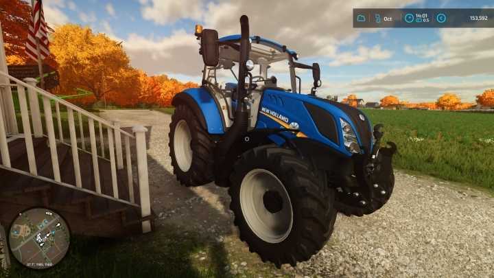 Новая Голландия T5.120 V4.0 FS22