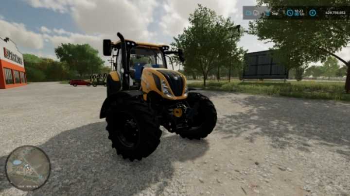 Трактор New Holland T6 V1.0 FS22 - Mody-FS.ru