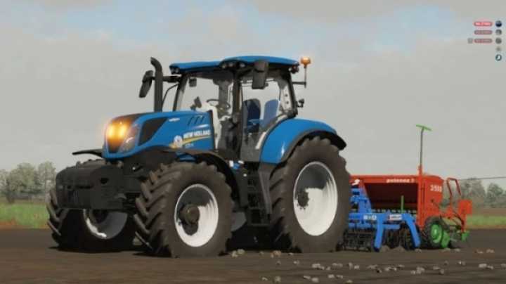 Трактор New Holland T6000 V1.0 FS22