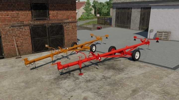 Bizon 4.20M Header Trailers V1.0 FS22