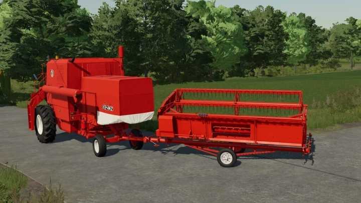 Bizon 4.20M Header Trailers V1.0 FS22