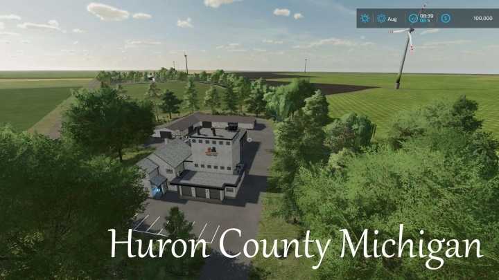 Huron County Michigan Xl Map V1.2 FS22