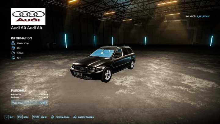 Audi A4 V1.0 FS22