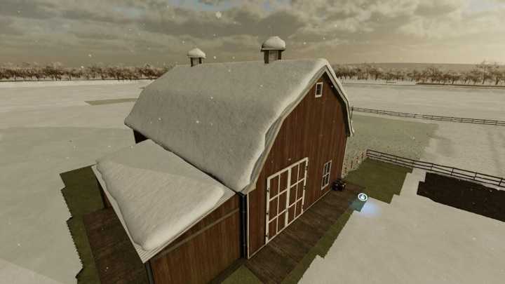 Cow Barn Old V1.0 FS22