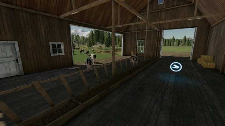 Cow Barn Old V1.0 FS22