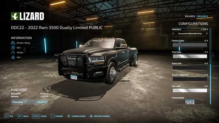 Dodge Ram 2022 V1.0 FS22