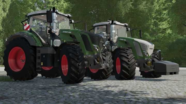 Fendt 822-828 S4 (40-60Km/H) Realistic Physics V1.0 FS22