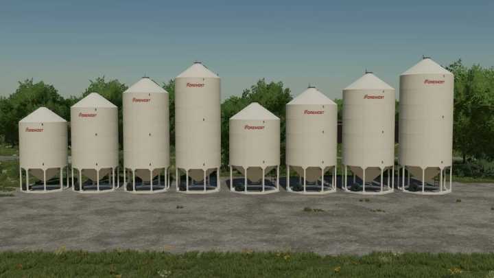 Foremost Smoothwall Hopper Bin Pack V1.0 FS22