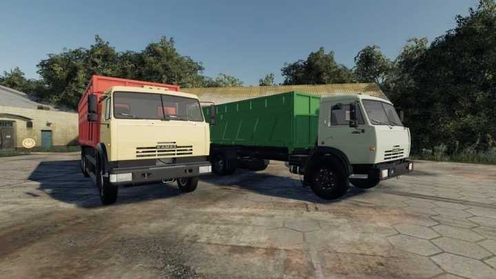 Kamaz Grain Truck 65115/65117 V2.5.8 FS22