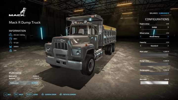 Mack Dump Truck V1.0 FS22