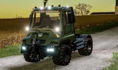 Mercedes Benz Unimog U400 V1.0 FS22 - это модифицированный автомобиль Mercedes-Benz Unimog U400 версии 1.0 для игры Farming Simulator 22.